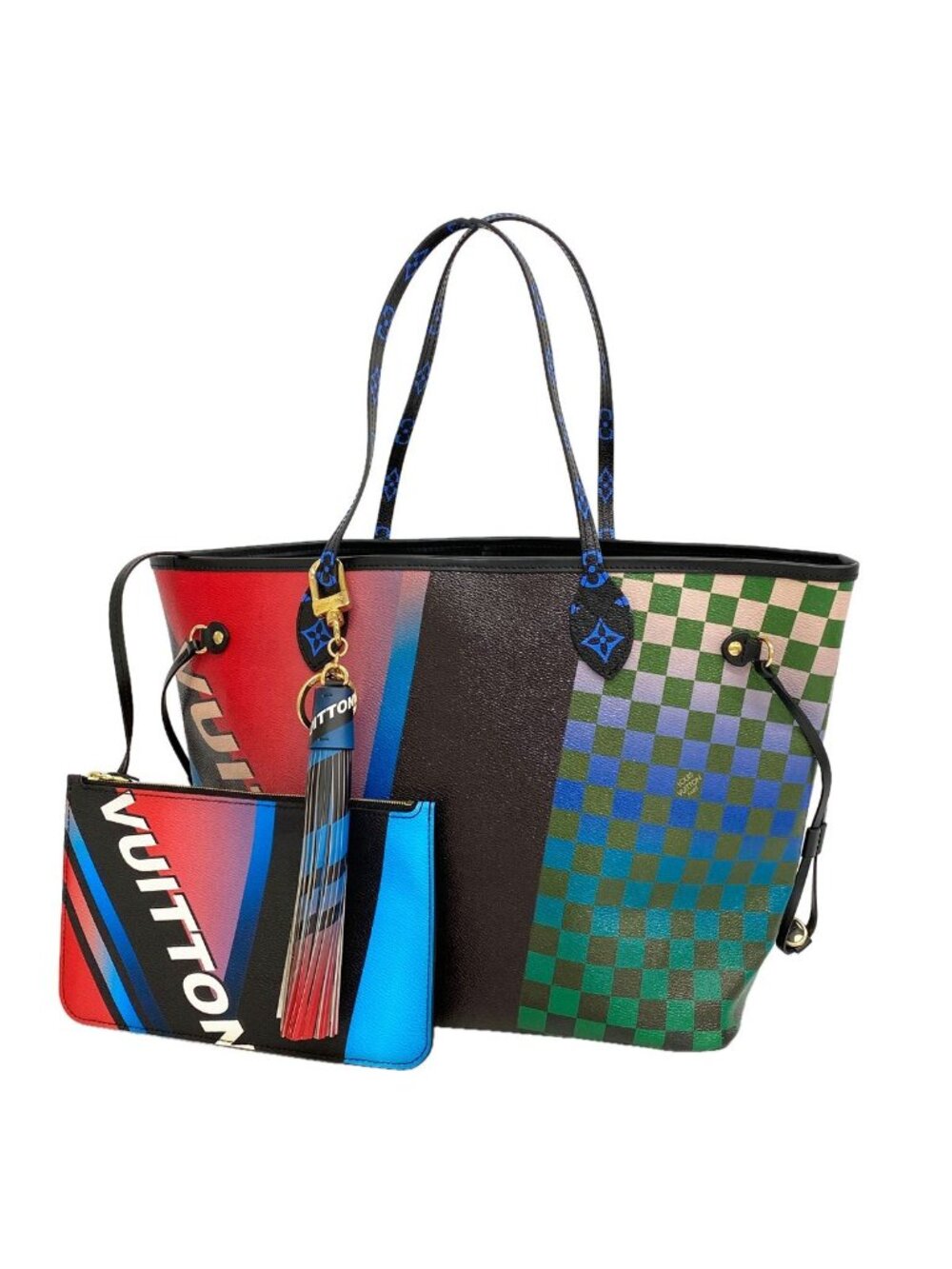 Louis Vuitton Tote Bag Neverfull MM Cruise Collection Multicolor